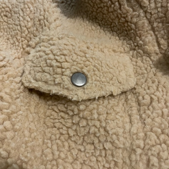 Emory Park Cropped Fleece Jacket worn once excellent condition size S - Picture 3 of 3